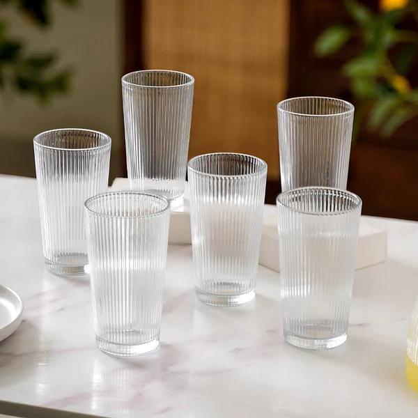 Transparent Mimosa Glasses | 333 ML