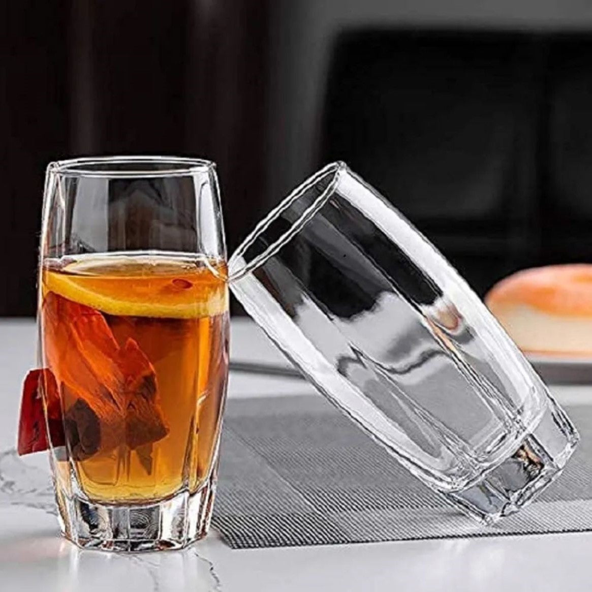 Simple Drinking Glass | 365 ML | Set of 6