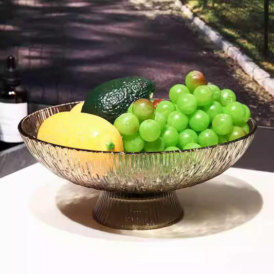 Amber Colour Fruit Bowl for Dinning Table
