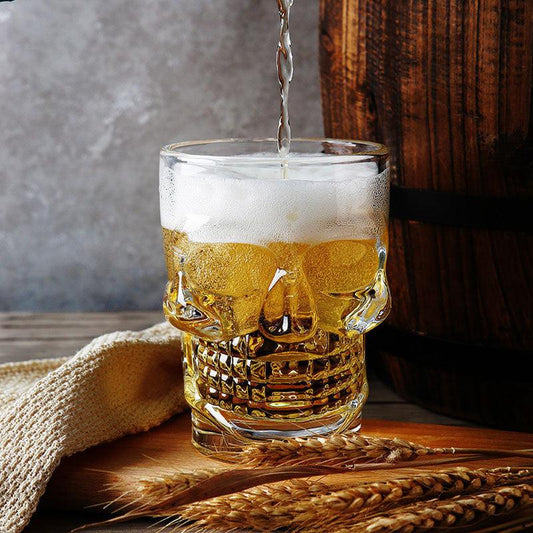 Brainfreeze Skull Beer Mug Set of 6