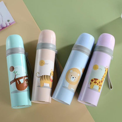 Creative Stainless Steel Cartoon Thermos Mug