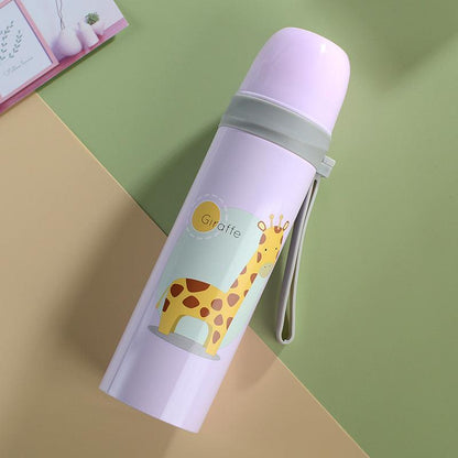 Creative Stainless Steel Cartoon Thermos Mug