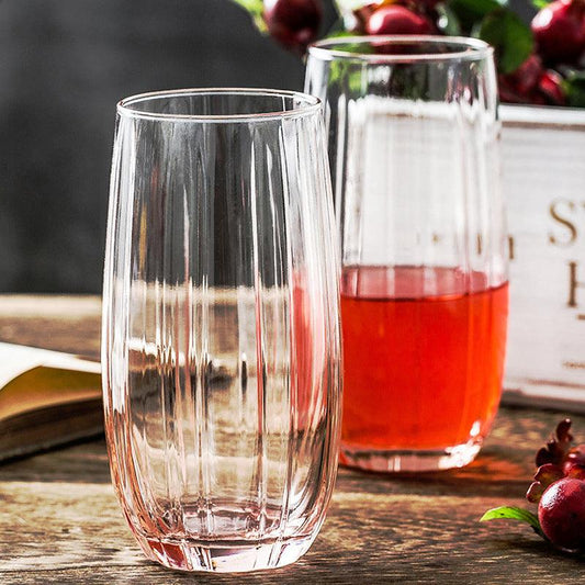 Transparent Water and Juice Glasses