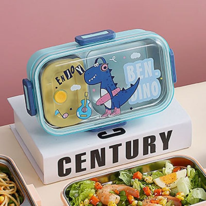 Ben Dino Stainless Steel Insulated Lunch Box
