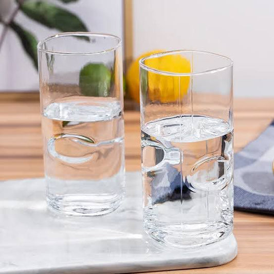 Barline Crystal Hi Ball Glass | Set of 6 | 370 ml