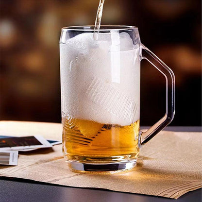 Abstract Beer Mug 360 ml (Set of 2) - Amora Crockery