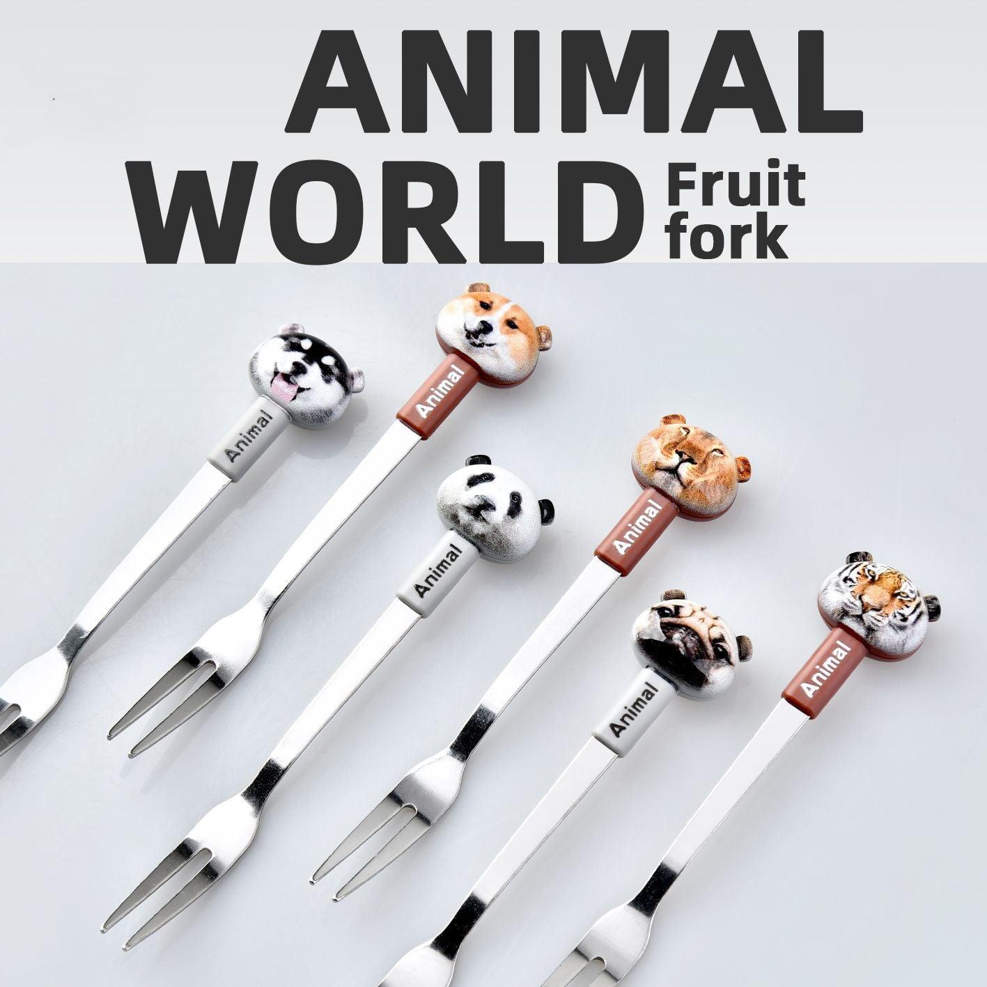 Animal Fruit Fork - Amora Crockery