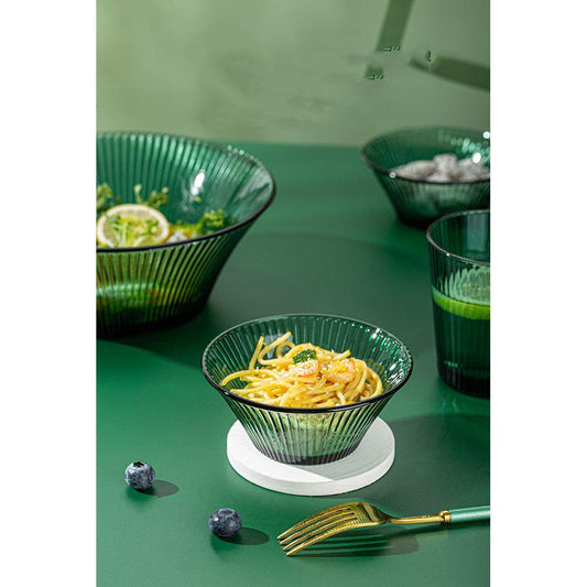 Bowl Set in Hot Green Color (Set of 4) - Amora Crockery