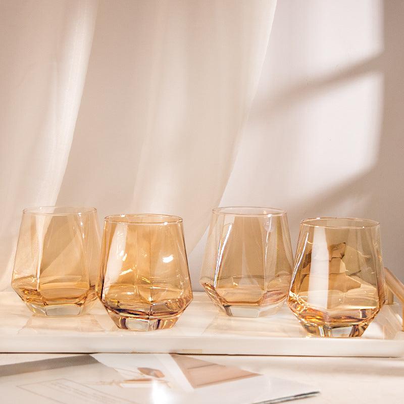 Amber colored glasses top