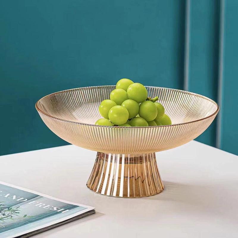 Glass Fruit Bowl for Dinning Table - Amora Crockery