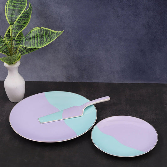 Japanese Pastel Shade 8 Pieces Snacks Set - Amora Crockery