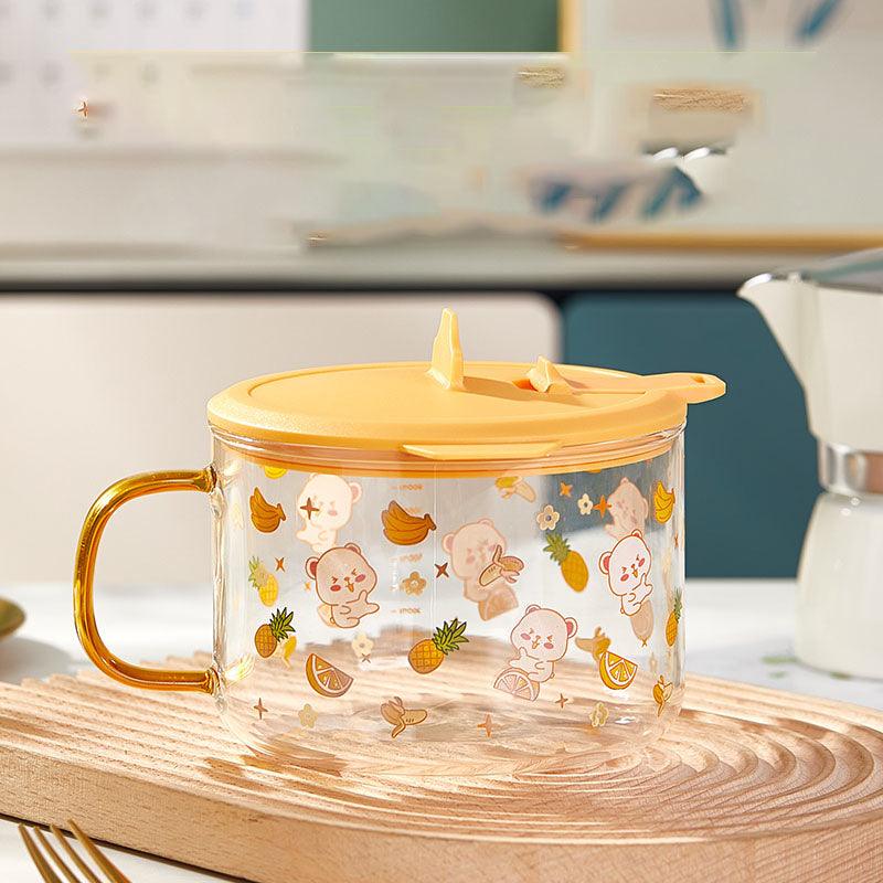 Maggie and Noodle Bowl Yellow Color 1.2 Liter - Amora Crockery